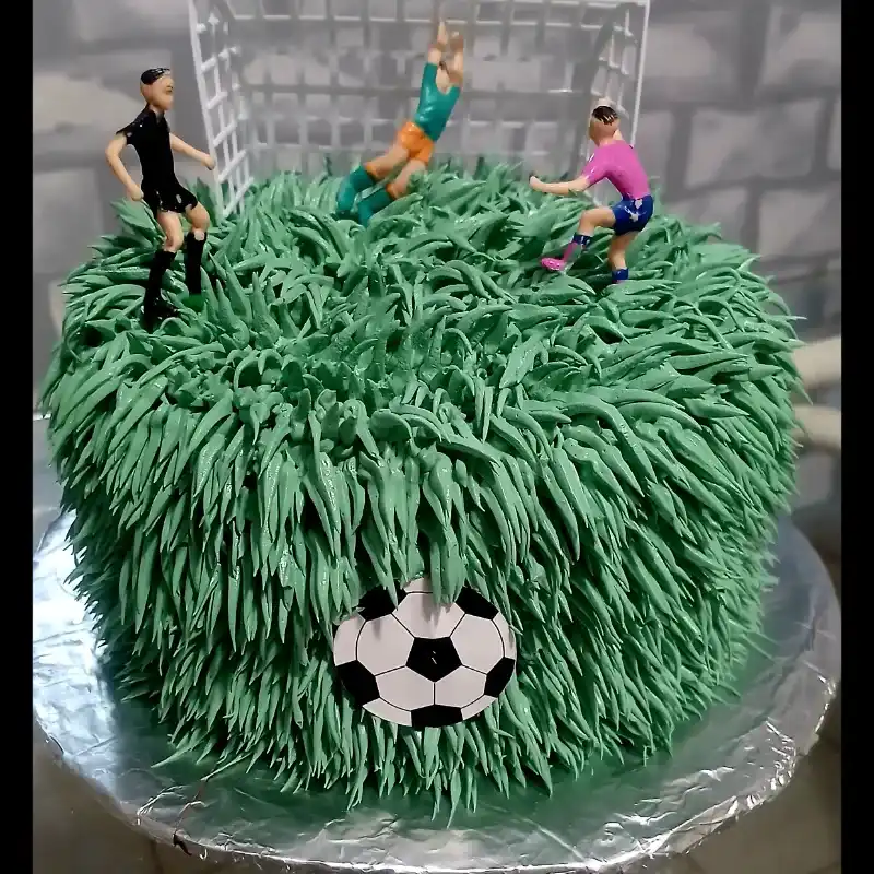 Cake 15 cm temático fútbol 