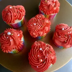 Cupcakes nata rellenos 