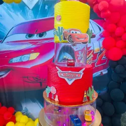 Temático Mc queen 22cm y 15 cm