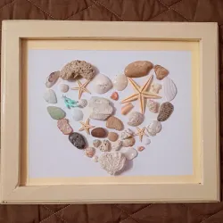 Cuadro con caracoles