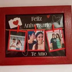 Cuadro personalizado de Aniversario.
