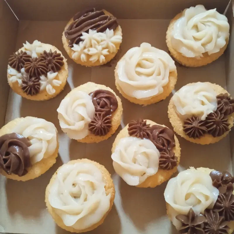 Caja grande de cupcakes 