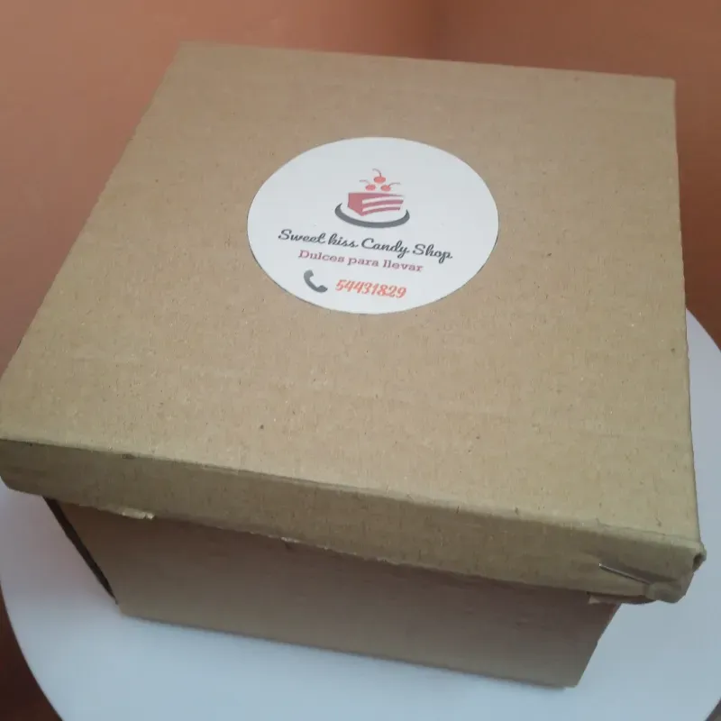 Caja para dulce pequeño 