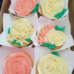 Cajita de cupcakes 