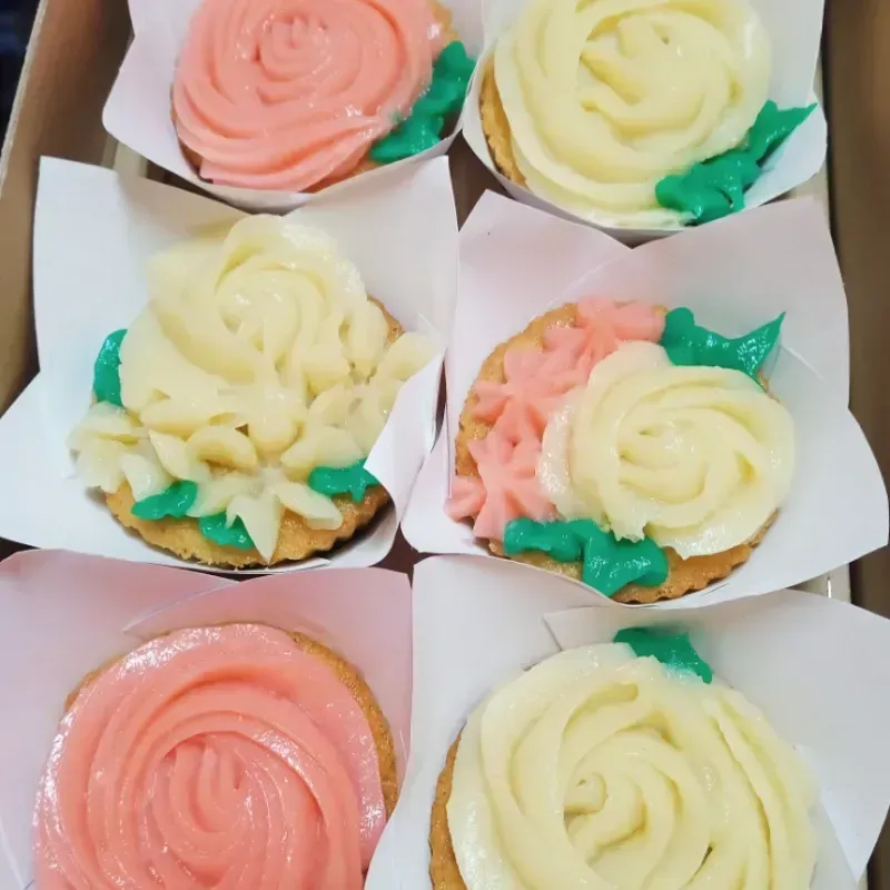 Cajita de cupcakes 