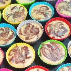 Cupcake marmoleado