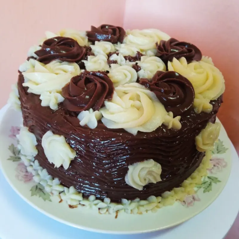 Minicake de crema pastelera 