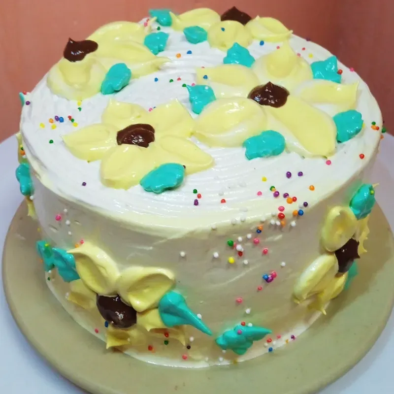 Pastelito coreano de merengue italiano 