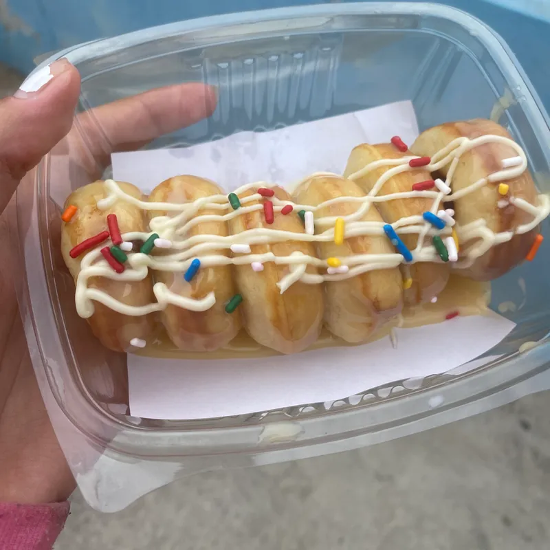 Cajita con mini donas