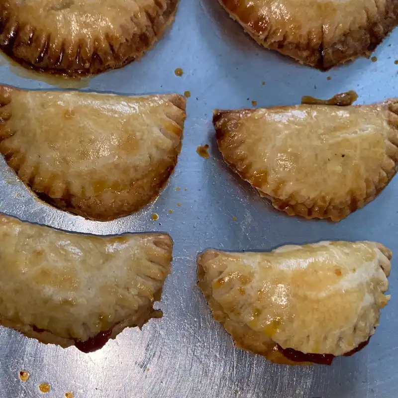 Mini pasteles de guayaba