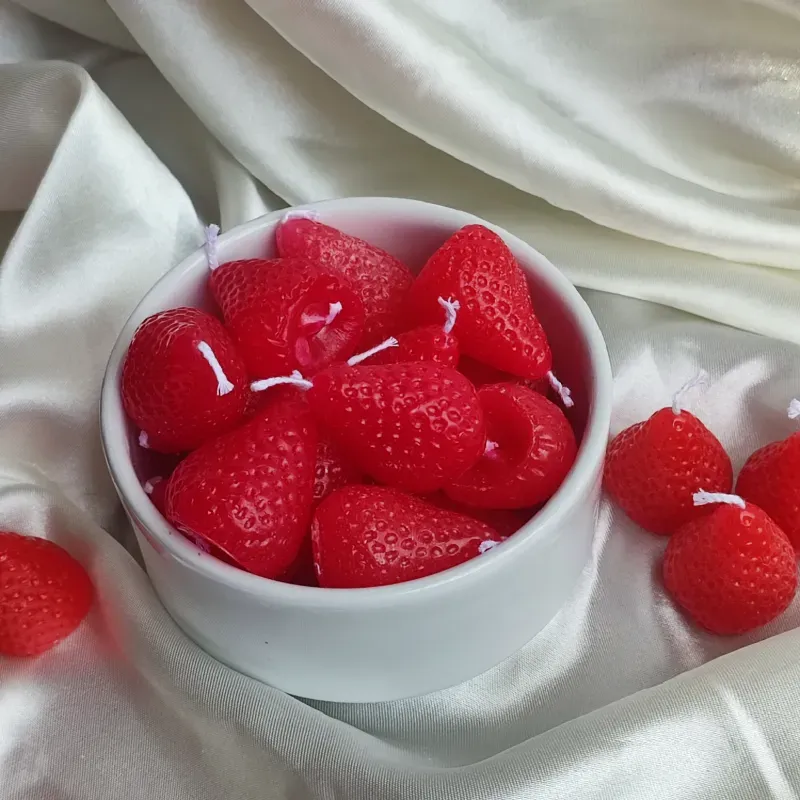 Velas de fresas
