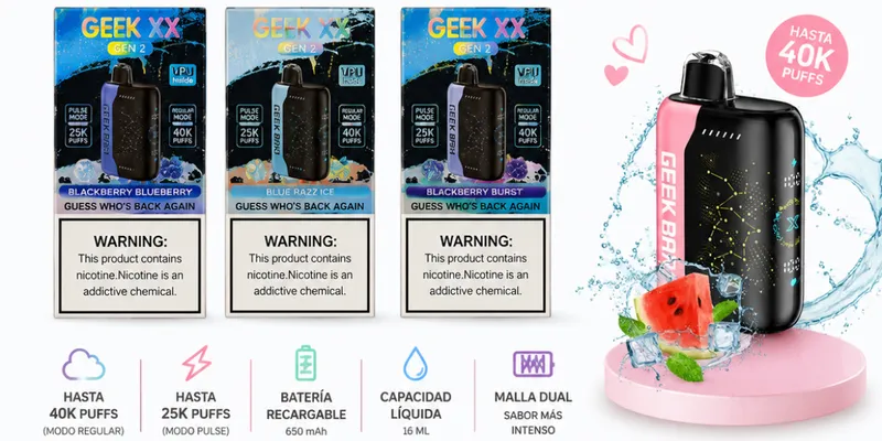 Geek xx 40k puffs