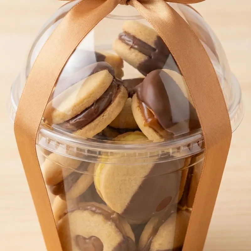 Vasos domo de galleticas