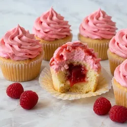Cupcakes frambuesa