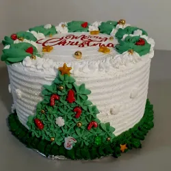 Cake navideño 15 cm