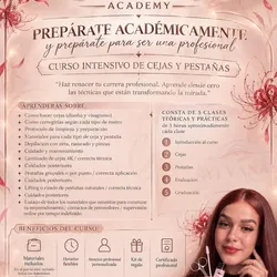 Curso de cejas y pestañas