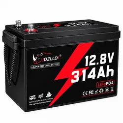 Batería de litio LiFePO4 de 12.8V 314Ah