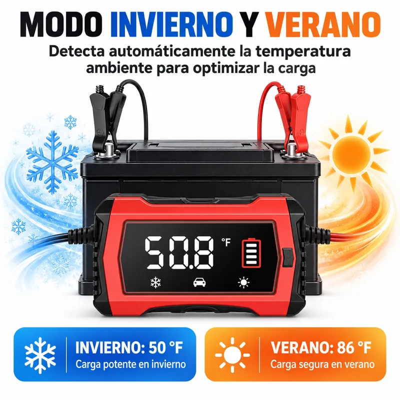 Cargador Inteligente de Baterías 12V/24V – 16