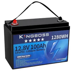 Kingboss LiFePO4 de 12 V 100 Ah