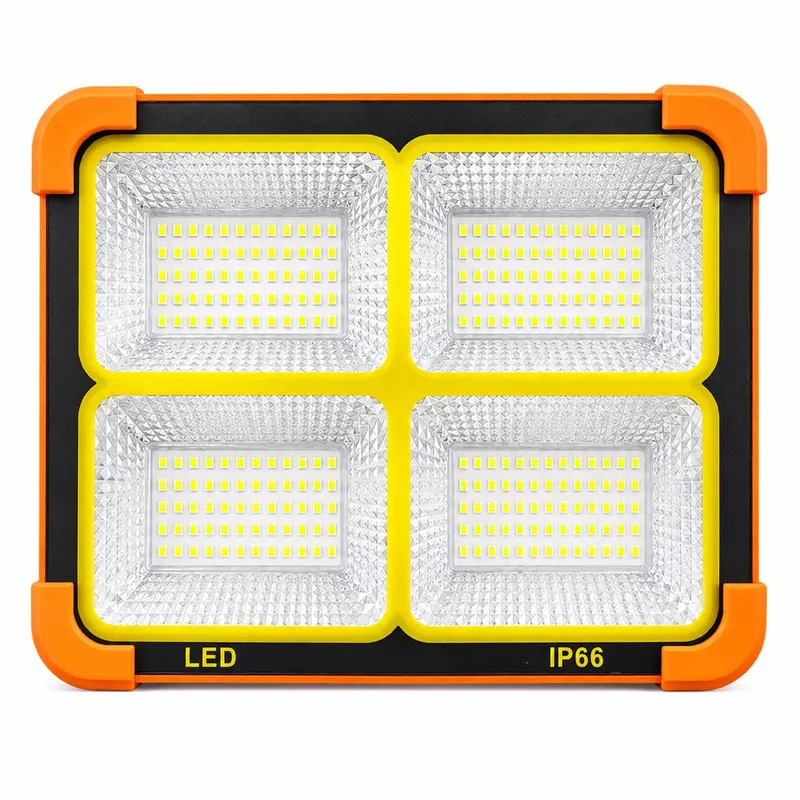 Lámpara LED Solar Recargable IP66 – Alta Potencia