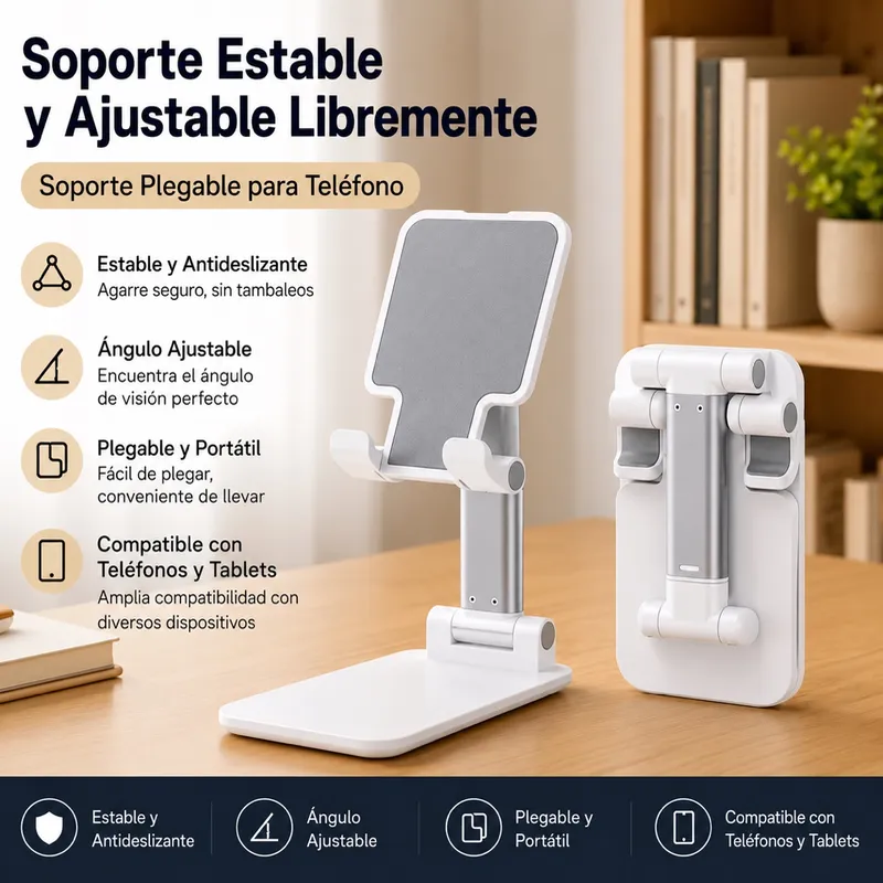 Soporte para Teléfono Móvil – Pack de 2 Unidades
