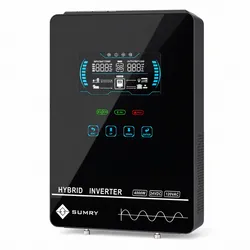 SUMRY - Inversor solar híbrido, 4000 W, 24 V
