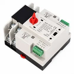 Transfer Automático 100A 2P 110V – Corriente y Generador