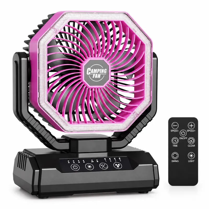 Ventilador Airlentis de 20000 mAh con luz LED