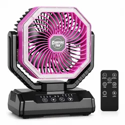 Ventilador Airlentis de 20000 mAh con luz LED