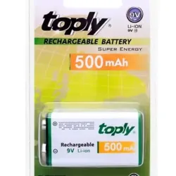 Bateria Recargable 9vol TOPLY