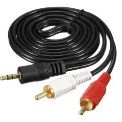 Cable Audio Jack a Rca