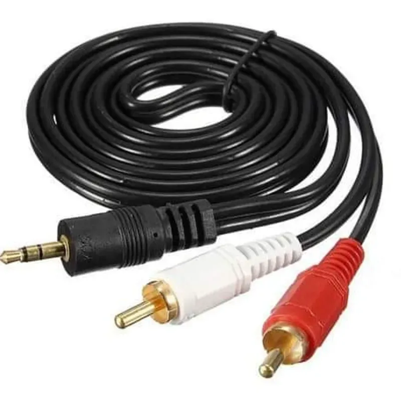 Cable Audio Jack a Rca