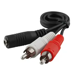 Cable Audio Jack Hembra a RCA