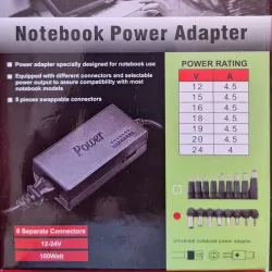 Cargador Universal para Laptop de 12vol - 24 volt