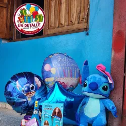 Badeja con aseo y peluche