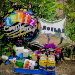 Mega Bandeja Personalizada "Temática Feliz Cumpleaños" 🥰🎊✨️