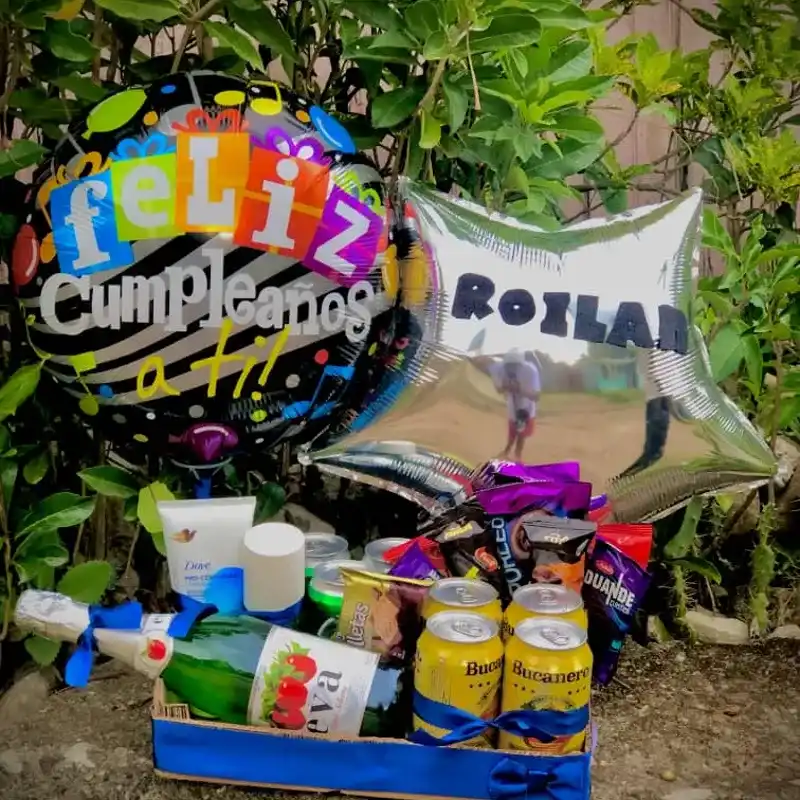 Mega Bandeja Personalizada "Temática Feliz Cumpleaños" 🥰🎊✨️