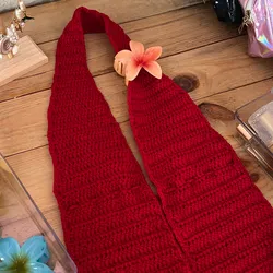 Top Rojo crochet 