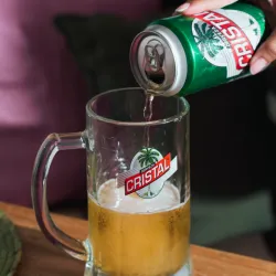Cerveza Cristal (lata)