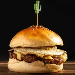 Hamburguesa a Caballo