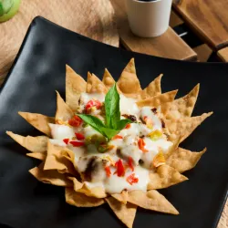 Hamburguesa Chida con Nachos