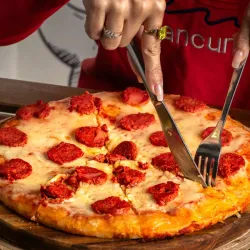 Pizza de Chorizo