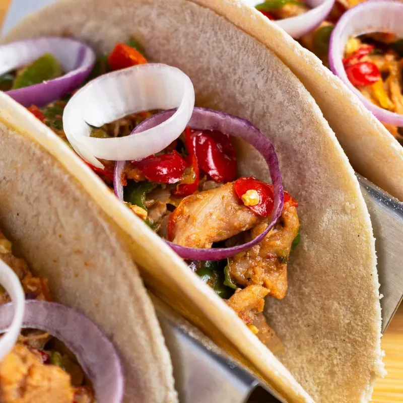 Tacos Tinga de Pollo
