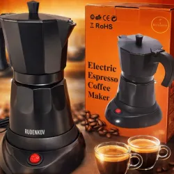 Cafetera eléctrica (3 a 6 tazas)