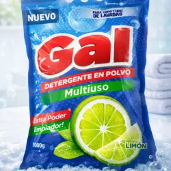 Detergente en polvo Gal 1Kg