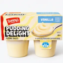 Natillas de vainilla Pack de 4 unidades
