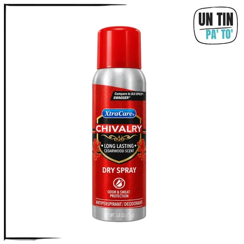 Desodorante Antitranspirante XtraCare Chivalry – Para Hombre