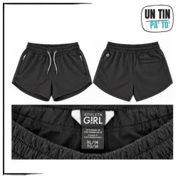 Short deportivo Athleta Girl para niña