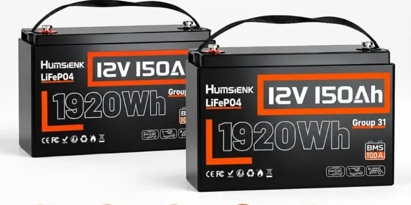 2 BATERÍAS LiFePO4 (SMART) 3840 w/h de almacenamiento*🔥