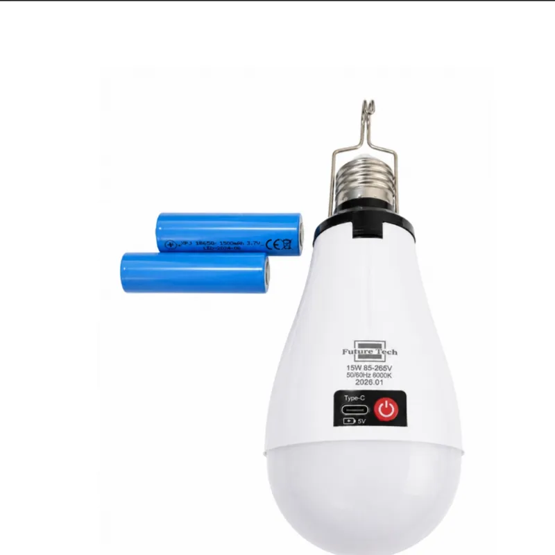 Bombillo recargable 15W